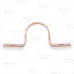 1/2" Copper Plated Pipe Strap (Box of 100)