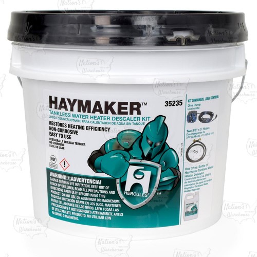 Haymaker Tankless Water Heater Descaler Kit