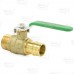 1" PEX Expansion x 1" MPT Threaded Brass Ball Valve, Lead-Free