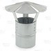 4" Galvanized Rain Cap (Shanty Cap), 26 GA..