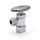 5/8” OD Compression x 3/8” OD Compression Angle Stop Valve (Multi-Turn), Lead-Free