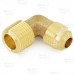 3/8" Flare x 3/8" MNPT Brass 90° Elbow