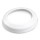 2" IPS White Plastic Escutcheon for 2" Iron/Brass/Steel Pipe