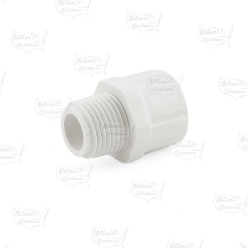 1/2" PVC (Sch. 40) MIP x Socket Adapter