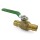 1" Expansion PEX Brass Ball Valve, Lead-Free