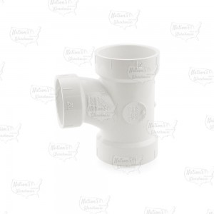 2" x 2" x 1-1/2" PVC DWV Sanitary Tee