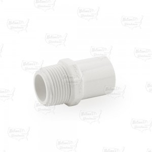 3/4" PVC (Sch. 40) MIP x Spigot Adapter