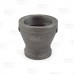 2" x 1-1/4" Black Coupling (Imported)