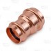 1-1/4" x 1" Press Copper Reducing Coupling, Imported