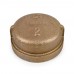 2" FPT Brass Cap, Lead-Free