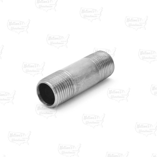 1/2" x 2-1/2" Stainless Steel Pipe Nipple