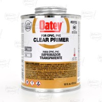 16 oz Clear PVC/CPVC Primer w/ Dauber