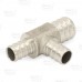 3/4" PEX x 1/2" x 1/2" PEX 304 St. Steel Reducing Tee (Lead-Free)..