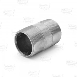 1-1/4" x 2-1/2" Stainless Steel Pipe Nipple