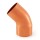 Everhot E45-ST-80 2" FTG x Copper Elbow, 45°