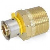 Viega PEX Press x Male Threaded Adapters