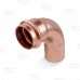 1" Press Copper 90° Street Elbow, Imported