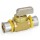 1/2" PEX Press Ball Valve, Lead-Free Bronze