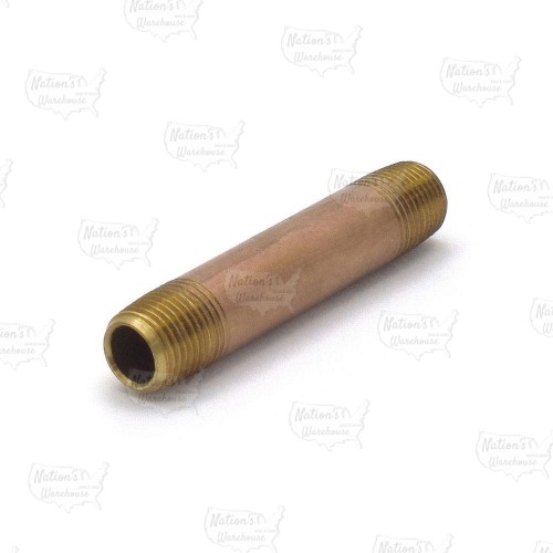 Everhot RB-018X2 1/8" x 2" Brass Pipe Nipple