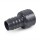 1" Barbed Insert x 1" Female NPT Threaded PVC Adapter, Sch 40, Gray