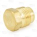 5/8" Flare Brass Plug