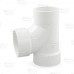 3" PVC DWV Sanitary Street Tee (Spigot x Socket x Socket)