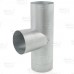 5" Galvanized Flue Tee, 24" Length, 26 GA..