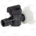 1/2" PEX-A Expansion x 1/2" FPT Swivel Poly Ball Valve, Lead-Free