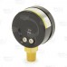 0-100 psi, Brass Pressure Gauge, 2" Dial, 1/4" NPT (Lead-Free)..
