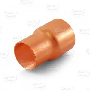 1-1/4" x 1" Reducing Copper Coupling