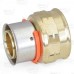 1" PEX Press x 1" Female Threaded Adapter, Lead-Free Bronze