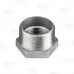 1-1/4" x 1" 304 Stainless Steel Hex Bushing, MNPT x FNPT threaded