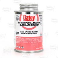 8 oz Medium-Body ABS Extra Special Cement w/ Dauber, Black