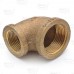 1" x 3/4" FPT Brass 90° Elbow, Lead-Free