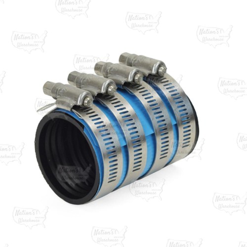 1-1/2" Heavy-Duty No-Hub Coupling (Domestic)