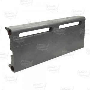 2ft Cast Iron Baseboard Radiator (Center Section), 10" H x 2-1/2" D x 24" W..