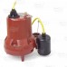 Automatic High Temperature Sump Pump (200F) w/ Wide Angle Float Switch, 25' cord, 4/10HP, 115V