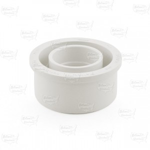 3" x 1-1/2" PVC DWV Bushing (Spigot x Socket)