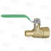 1/2" PEX Expansion x 1/2" FPT Brass Ball Valve, Lead-Free