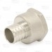 1" PEX x 1" Female Threaded Adapter, 304 St. Steel (Lead-Free)