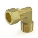 5/8" OD x 1/2" MIP Threaded Compression Elbow, Lead-Free