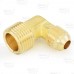 3/8" Flare x 1/2" MNPT Brass 90° Elbow