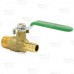 1/2" PEX Expansion x 1/2" MPT Threaded Brass Ball Valve, Lead-Free