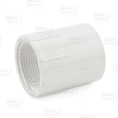 1-1/4" PVC (Sch. 40) Socket x FIP Adapter