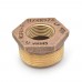 1-1/4" MPT x 3/4" FPT Brass Bushing, Lead-Free