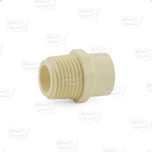 1/2" CTS CPVC Male Adapter (Socket x MIP)