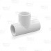 3/4" PVC (Sch. 40) Tee (Socket x FIPT x Socket)