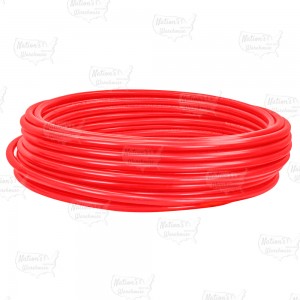 3/4" x 100ft PowerPEX Non-Barrier PEX-B Tubing, Red (Expandable, F1960 compliant)