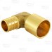 3/4” PEX x 3/4” Copper Pipe Elbow