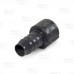 3/4" Barbed Insert x 3/4" Female NPT Threaded PVC Adapter, Sch 40, Gray